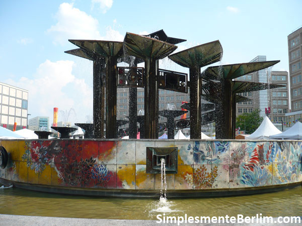 Fonte da Amizade Internacional na Alexanderplatz