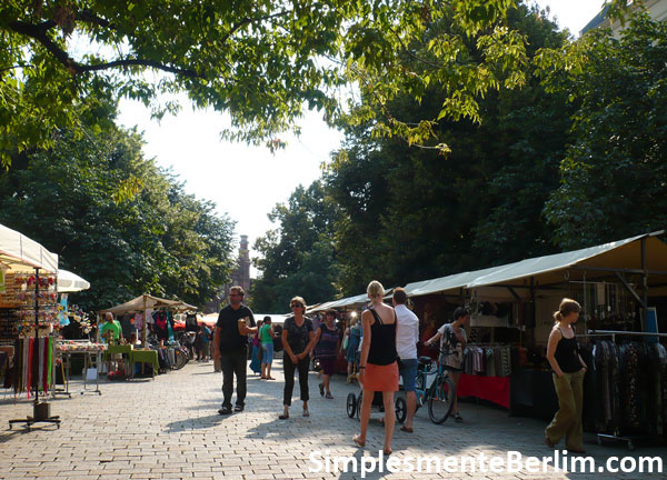 Feira no Hackescher Markt