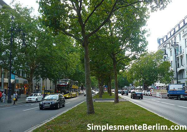 Avenida Kudamm em Berlim Avenida Kudamm em Berlim