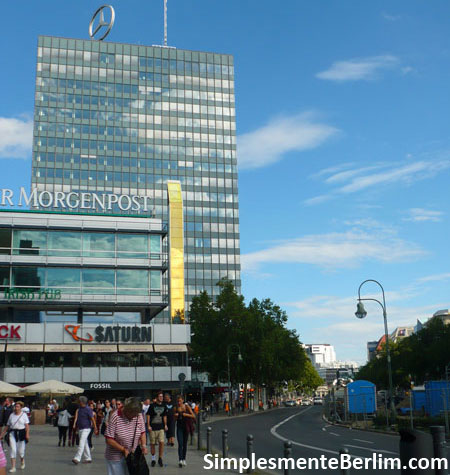 Avenida Kudamm em Berlim