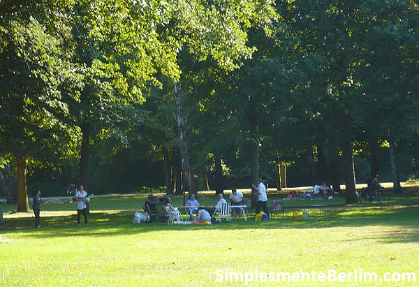 Parque Tiergarten em Berlim