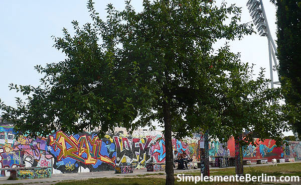 Restos do Muro de Berlim no Mauerpark