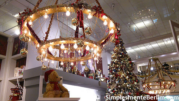 Decoração de natal da Kadewe