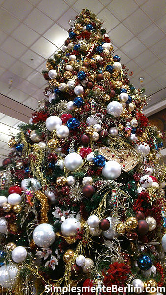 Decoração de natal da Kadewe