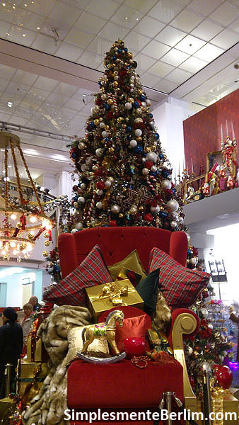 Decoração de natal da Kadewe