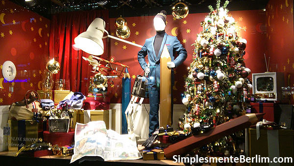 Decoração de natal da Kadewe
