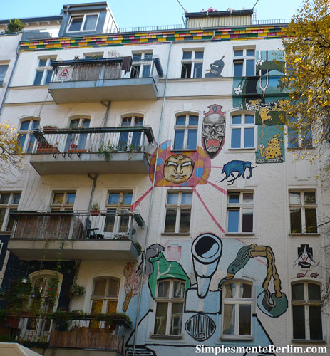 Arte de rua em Berlim