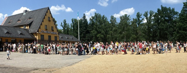 Praia em Berlim - Strandbad Wannsee
