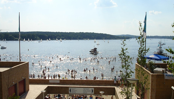 Praia em Berlim - Strandbad Wannsee