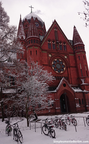 Inverno em Berlim com neve (Clique na imagem para ampliar)