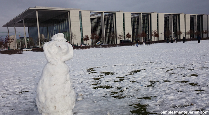 Inverno em Berlim com neve (Clique na imagem para ampliar)