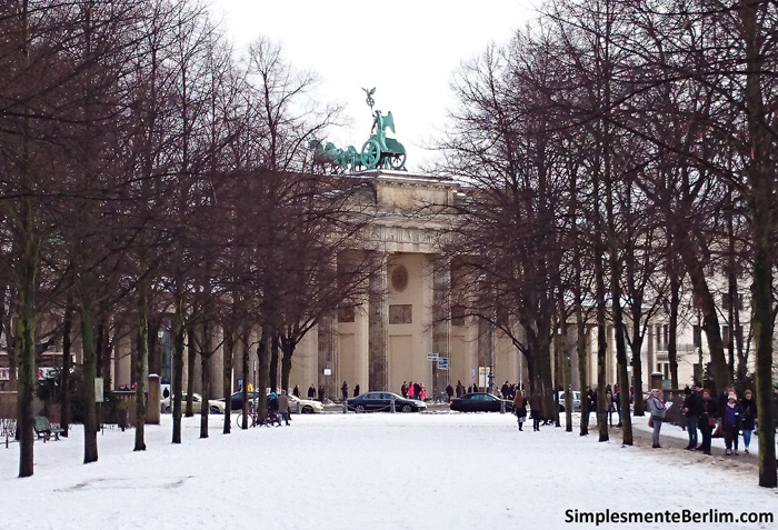 Inverno em Berlim com neve (Clique na imagem para ampliar)