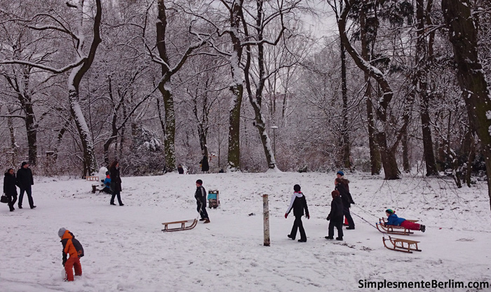 Inverno em Berlim com neve (Clique na imagem para ampliar)