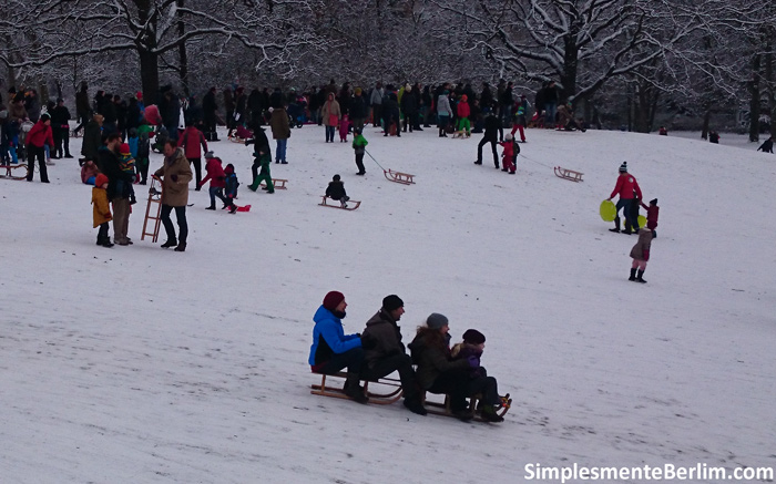 Inverno em Berlim com neve (Clique na imagem para ampliar)