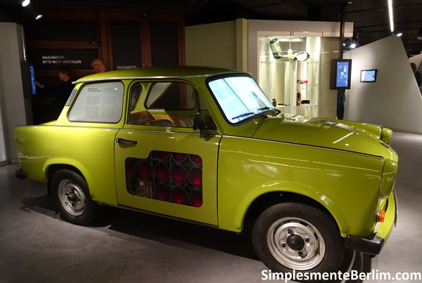 Deutsches Spionagemuseum (Museu da Espionagem) MuseuDaEspionagem_Trabi