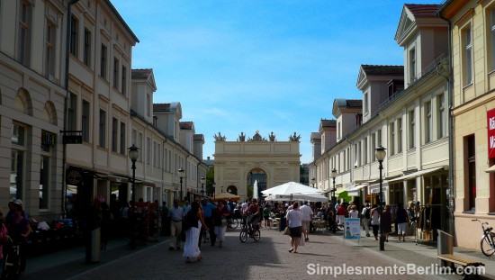 Centro histórico da cidade de Potsdam