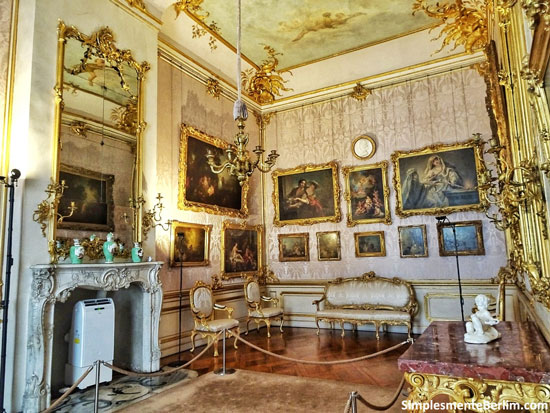 Salas do Palácio Sanssouci Salas do Palácio Sanssouci