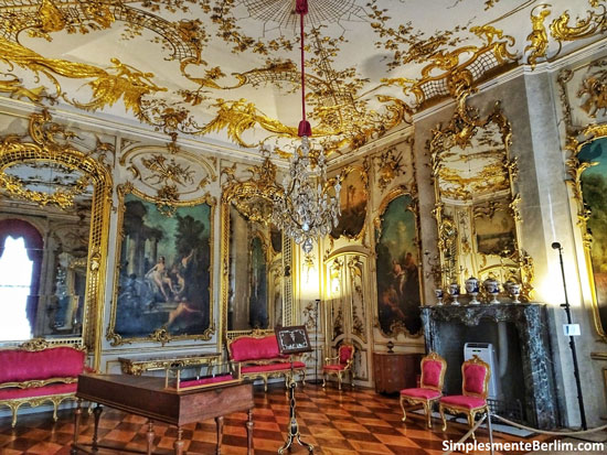 Salas do Palácio Sanssouci Salas do Palácio Sanssouci