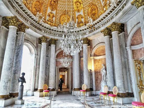 Salas do Palácio Sanssouci Salas do Palácio Sanssouci