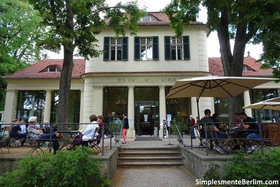 Restaurante próximo do Palácio Sanssouci