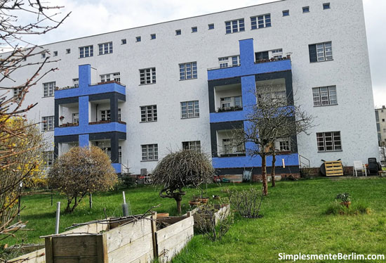 Arquitetura Bauhaus em Berlim - Conjunto habitacional Hufeisensiedlung 