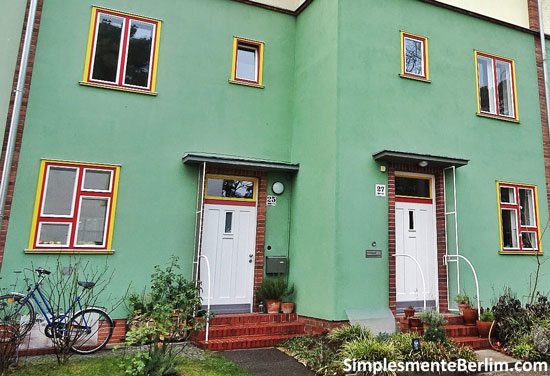 Arquitetura Bauhaus em Berlim - Conjunto habitacional Onkel Toms Hütte
