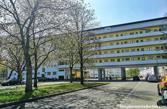 Arquitetura Bauhaus em Berlim - Conjunto habitacional "Cidade Branca"